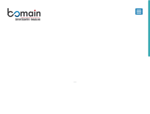 Tablet Screenshot of bomain.com